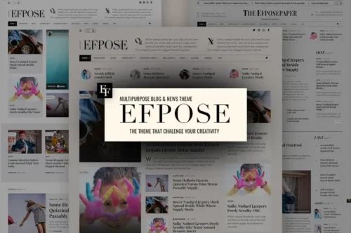 Mua Efpose – Blog and Newspaper WordPress Theme giá rẻ