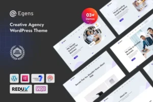 Mua Egens - Creative Agency WordPress Theme giá rẻ