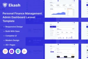 Mua Ekash Admin Dashboard Template for Smart Finance giá rẻ