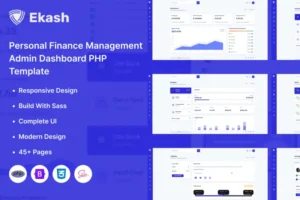 Mua Ekash - Personal Finance Management Admin Template giá rẻ