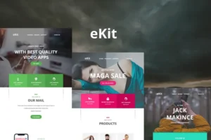 Mua eKit Mail 80+ Modules Email Templates giá rẻ