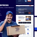 Ekspress – Logistic Shipping & Courier Elementor Template Kit