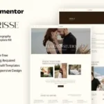 Elarisse – Wedding Photography Elementor Template Kit