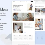 Eldera – Elderly & Senior Care Elementor Template Kit