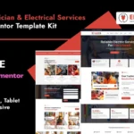Elecfa – Electrician & Electrical Services Elementor Template Kit