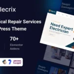 Elecrix – Electrical Repair Services WordPress The