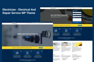 Mua Electrician - Electrical Service WordPress giá rẻ