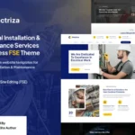 Electriza – Electrical Installation Services Theme