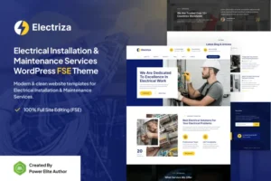 Mua Electriza – Electrical Installation Services Theme giá rẻ