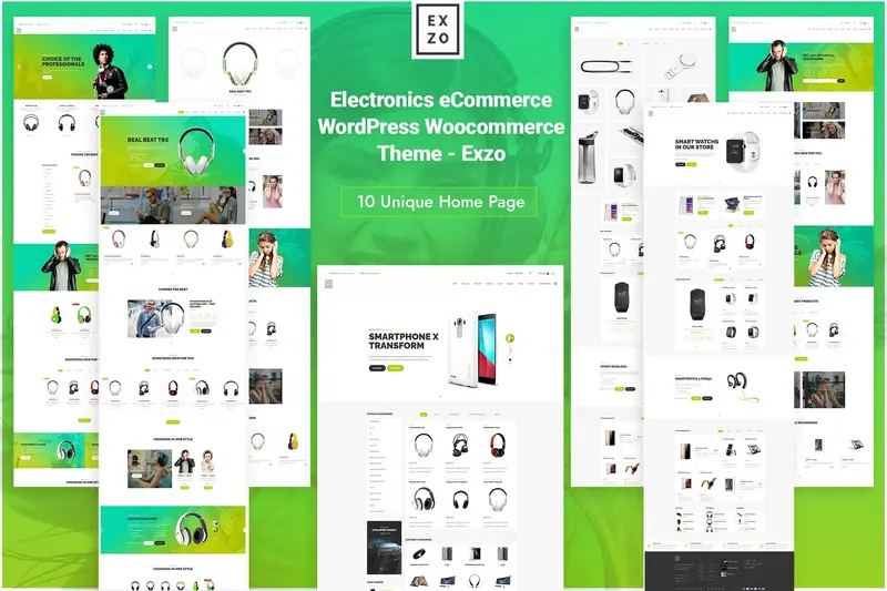 Mua Electronics eCommerce Woocommerce Theme - Exzo giá rẻ