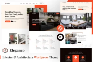 Mua Eleganzo | Interior & Architecture WordPress Theme giá rẻ