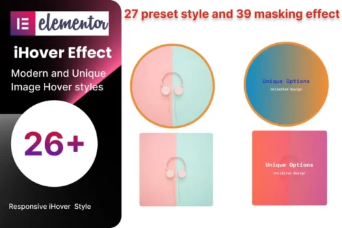 Mua Elementor iHover effect addon giá rẻ