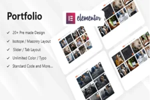 Mua Elementor Portfolio Addon Wordpress Plugin - Video giá rẻ
