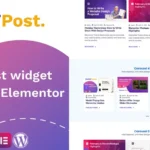 Elementor Post grid, List , Carousel Slider