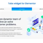 Elementor Tabs addon, widget