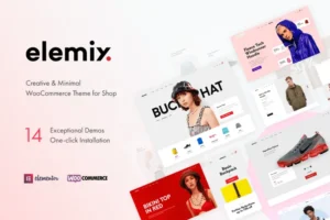 Mua Elemix - Modern & Creative WooCommerce Theme giá rẻ