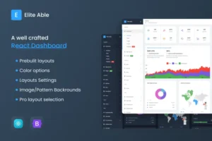 Mua Elite Able - Reactjs Admin Template giá rẻ
