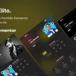Elito – Creative Portfolio Elementor Template Kit