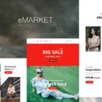 eMarket Mail – Responsive E-mail Template