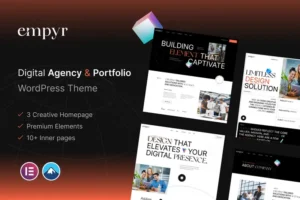 Mua Empyr - Digital Agency & Portfolio WordPress Theme giá rẻ