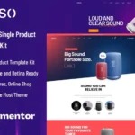 Emso – A Single Product  Elementor Template Kit
