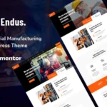 Endus – Industrial Manufacturing WordPress Theme