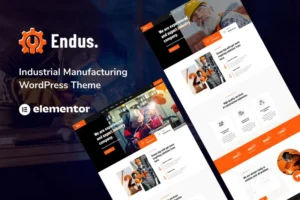 Mua Endus - Industrial Manufacturing WordPress Theme giá rẻ