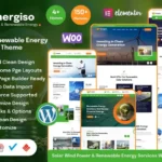 Energiso – Solar & Energy WordPress Theme