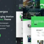 Energox | EV Charging Station WordPress Theme