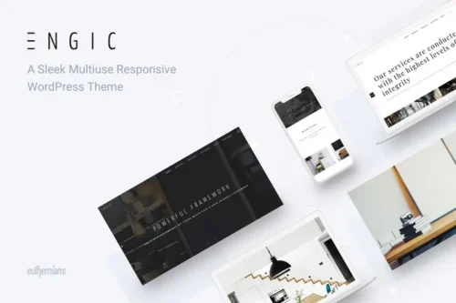 Mua Engic - Multiuse Responsive WordPress Theme giá rẻ