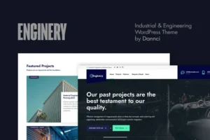 Mua Enginery - Industrial & Engineering WP theme giá rẻ