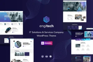 Mua Engitech - IT Solutions & Services WordPress Theme giá rẻ
