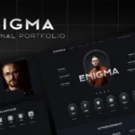 Enigma – Personal Portfolio Elementor Template Kit