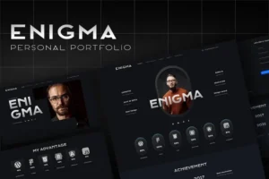 Mua Enigma - Personal Portfolio Elementor Template Kit giá rẻ