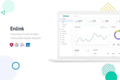 Mua Enlink - Angular 14 Admin Template giá rẻ