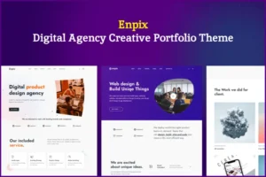 Mua Enpix | Digital Agency Creative Portfolio Theme giá rẻ