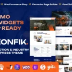 Eonfik – Construction & Industry WordPress Theme