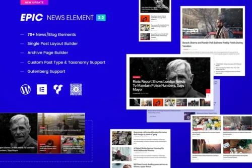 Mua Epic News Elements - Elementor & WPBakery Add-ons giá rẻ