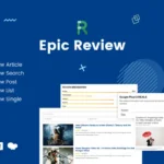 Epic Review – WordPress Plugin