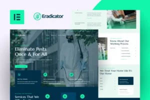 Mua Eradicator - Pest Control Services Elementor Pro Template Kit giá rẻ