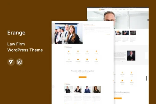 Mua Erange- Law Firm WordPress Theme giá rẻ