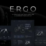 ERGO – Bike & Cycling WooCommerce Elementor Template Kit