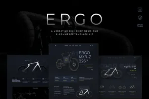 Mua ERGO - Bike & Cycling WooCommerce Elementor Template Kit giá rẻ