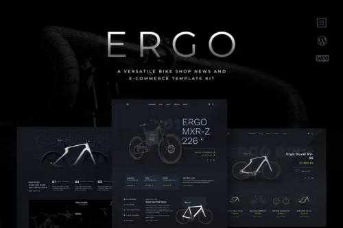 Mua ERGO - Bike & Cycling WooCommerce Elementor Template Kit giá rẻ