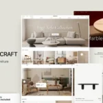 ErgoCraft – Furniture Shop WordPress Theme