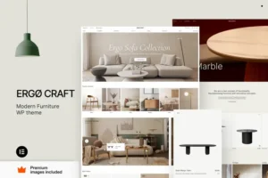 Mua ErgoCraft – Furniture Shop WordPress Theme giá rẻ
