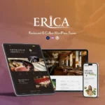 Erica – Restaurant & Coffee WordPress Theme