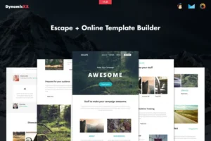 Mua Escape - Responsive Email + Template Builder giá rẻ