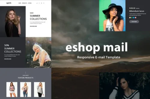 Mua Eshop Mail - Responsive E-mail Template giá rẻ