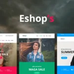 Eshop’s Mail – 8 Unique Responsive Email set